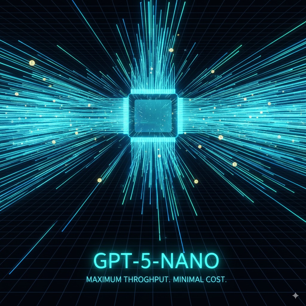 A streamlined, efficient network graphic showing rapid data processing.