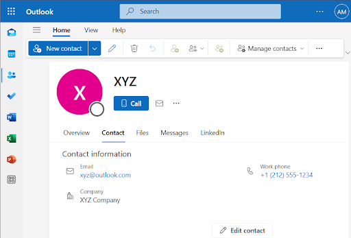A chat interface showing how an email is sent to Emma using a simple prompt.